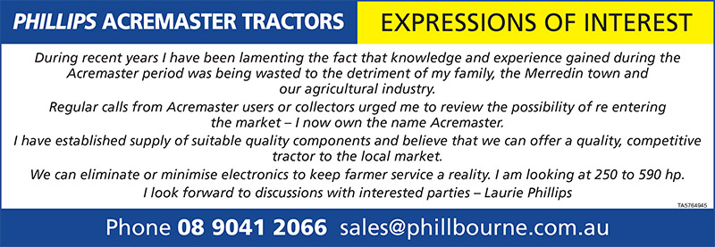 Phillips Acremaster Advert